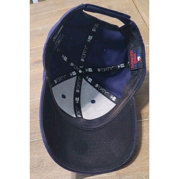 Tampa Bay Devil Rays New Era 9Forty Cap Hat MLB Genuine Hook & Loop Logo Strap - Picture 4 of 6